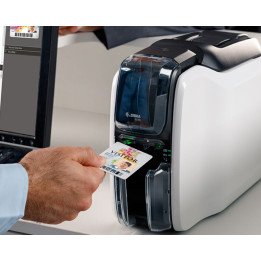 Zebra ZC100 Impresora de Tarjetas Plásticas CR-80